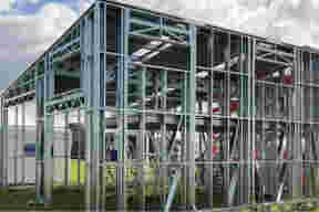 Shed Frame with Mezzanine - CSF 64