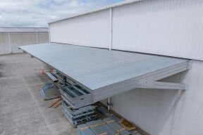 X-CALIBR™ Project: Rollforming Services Cantilevered Canopy