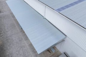 X-CALIBR™ Project: Rollforming Services Cantilevered Canopy