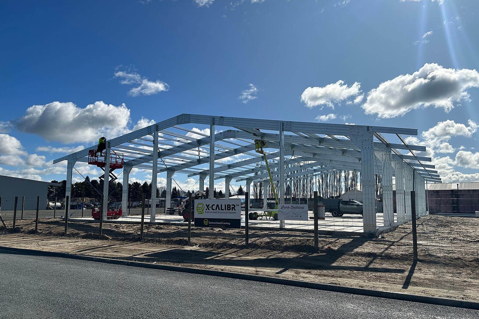 X-CALIBR™ Project: Tokoroa Industrial Portal  Building