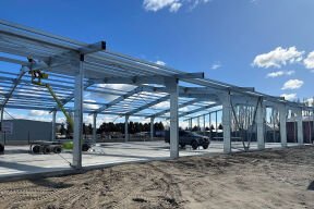X-CALIBR™ Project: Tokoroa Industrial Portal  Building