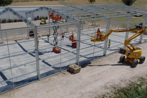 X-CALIBR™ Project: 650sqm Honey Storage Shed Portal Framed in 12 Hours, Kuratau